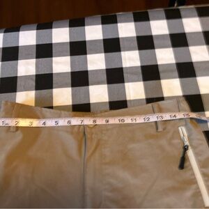 Tan Camping Pants / Capri/ shorts with Zipper Pockets